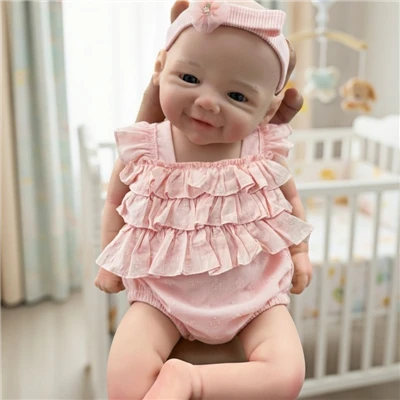 Bebida Reborn de Silicona de Cuerpo Completo y Húmedo